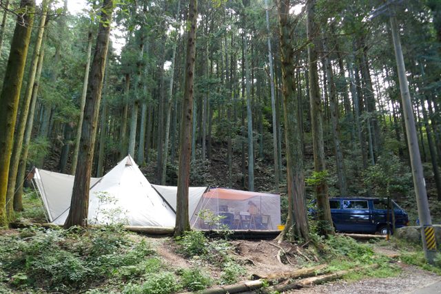 鳥居道山キャンプ場