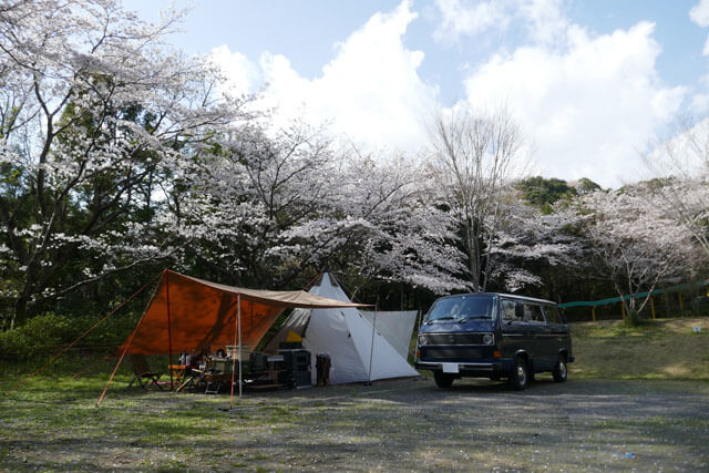 火剣山キャンプ場